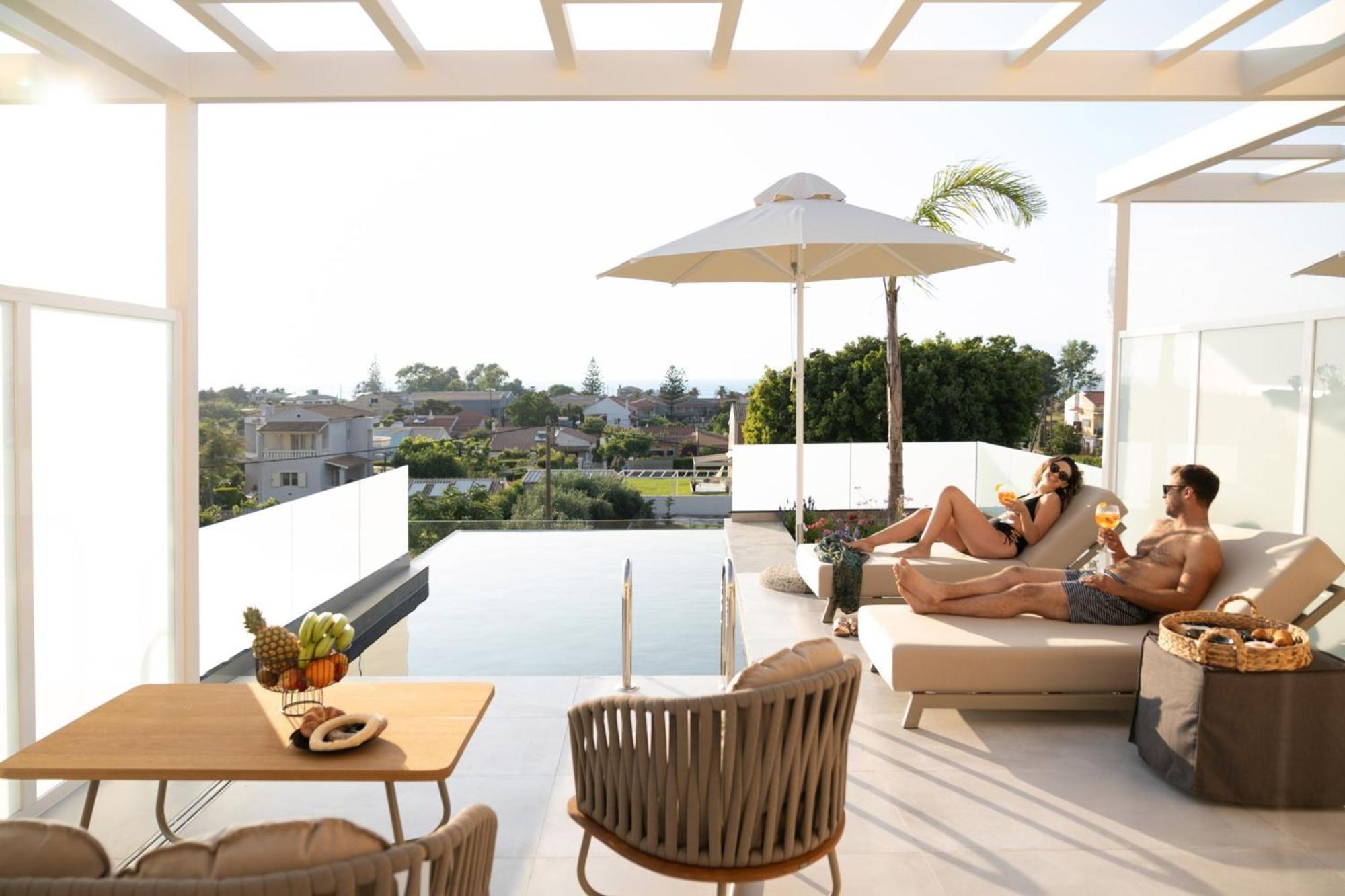 Thimios Suites Adults Only Acharavi  Exteriör bild
